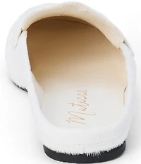 Matisse Porta Leather Penny Loafer Mules