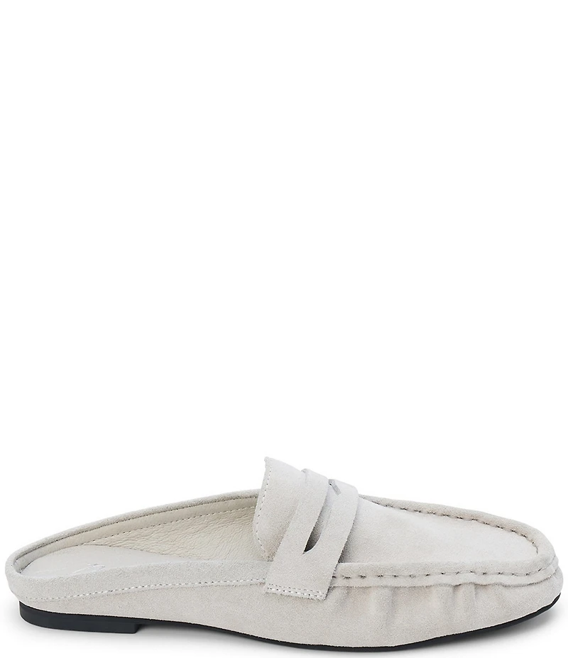 Matisse Porta Suede Penny Loafer Mules