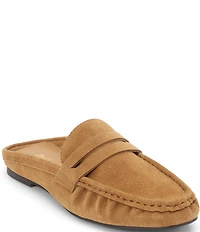 Matisse Porta Suede Penny Loafer Mules