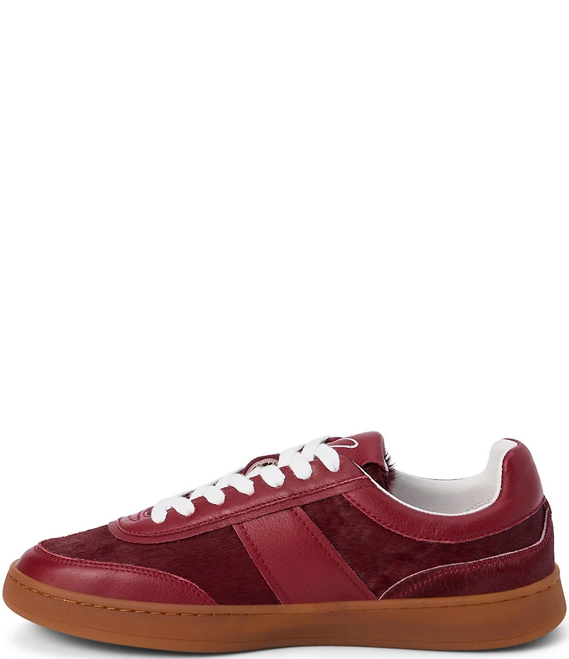 Matisse Quincy Mixed Media Calf Hair Lace Up Sneakers