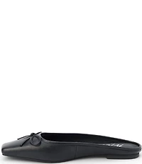 Matisse Remy Leather Square Toe Bow Mules