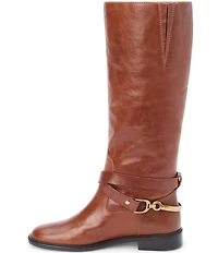 Matisse Richmond Leather Hardware Backstrap Tall Riding Boots