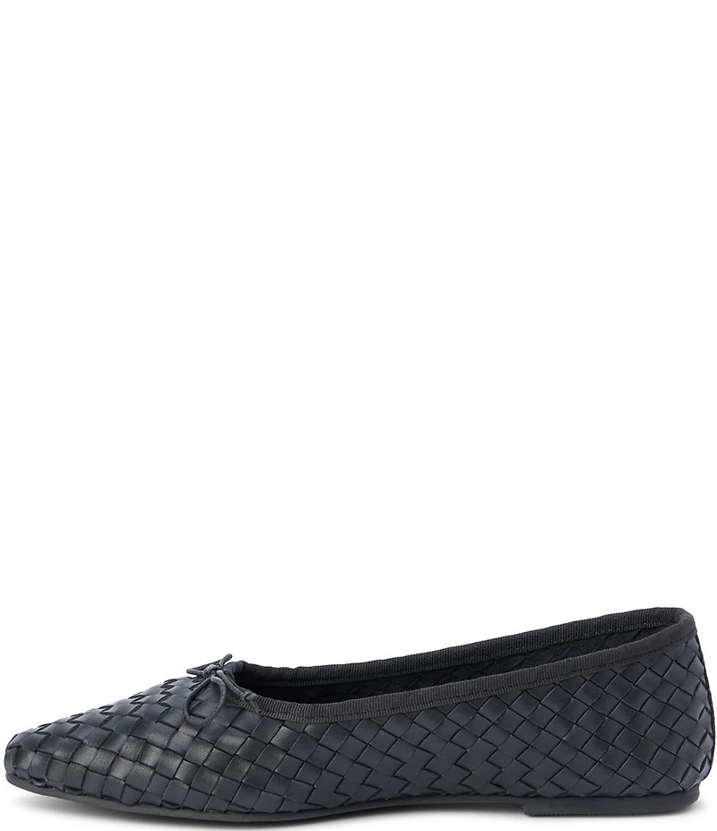 Matisse Smith Woven Leather Ballet Bow Flats
