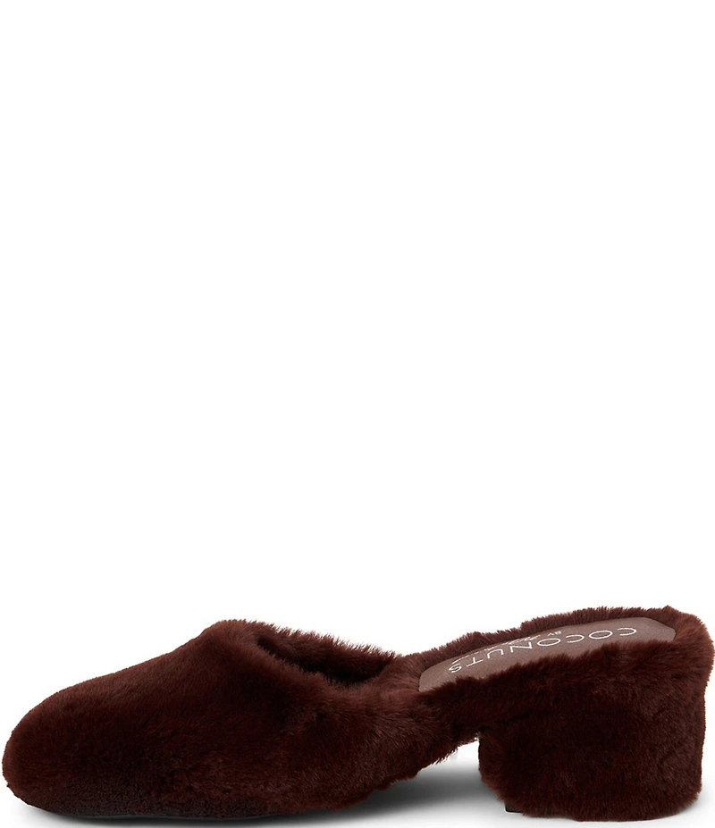 Matisse Teddy Faux Fur Mules