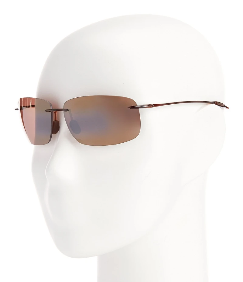 Maui Jim Breakwall PolarizedPlus2® Rimless 63mm Sunglasses