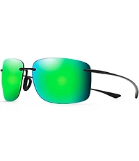 Maui Jim Hema PolarizedPlus2® Rimless 62mm Sunglasses