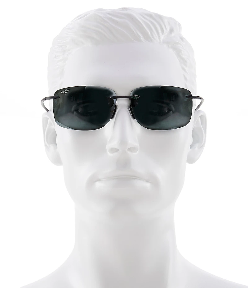 Maui Jim Hema PolarizedPlus2® Rimless 62mm Sunglasses