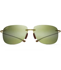 Maui Jim Hikina PolarizedPlus2® Rimless 62mm Sunglasses