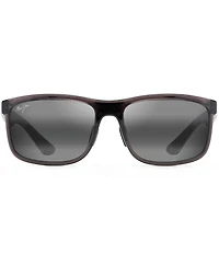 Maui Jim Unisex Huelo 58mm PolarizedPlus2® Rectangle Sunglasses