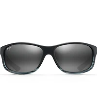 Maui Jim Kaiwi Channel PolarizedPlus2® Wrap 62mm Sunglasses