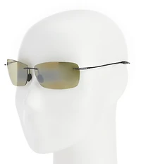 Maui Jim Lighthouse PolarizedPlus2® Rectangular 65mm Sunglasses