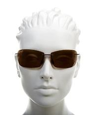 Maui Jim Lighthouse PolarizedPlus2® Rectangular 65mm Sunglasses