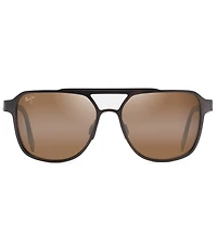 Maui Jim Men's 2nd Reef PolarizedPlus2® 59mm Aviator Sunglasses
