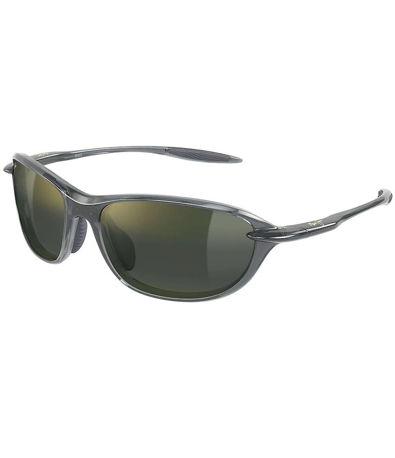 Maui Jim Men's Ho'okipa Ultra R 62mm Polarized Oval Sunglasses