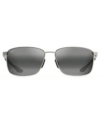 Maui Jim Men's Ka'ala PolarizedPlus2® Square 58mm Sunglasses
