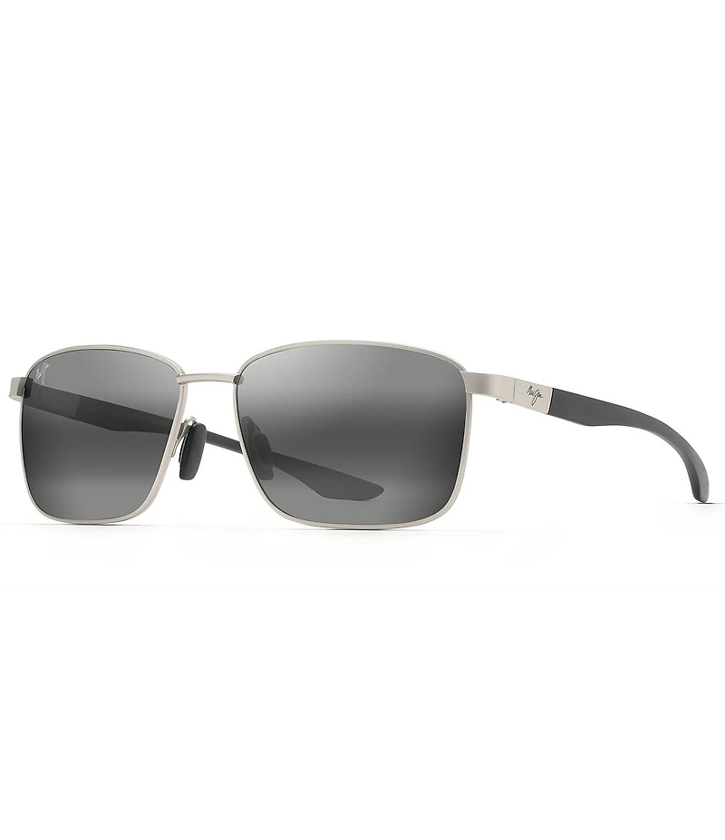 Maui Jim Men's Ka'ala PolarizedPlus2® Square 58mm Sunglasses
