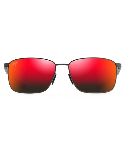 Maui Jim Men's Ka'ala PolarizedPlus2® Square 58mm Sunglasses