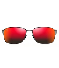 Maui Jim Men's Ka'ala PolarizedPlus2® Square 58mm Sunglasses