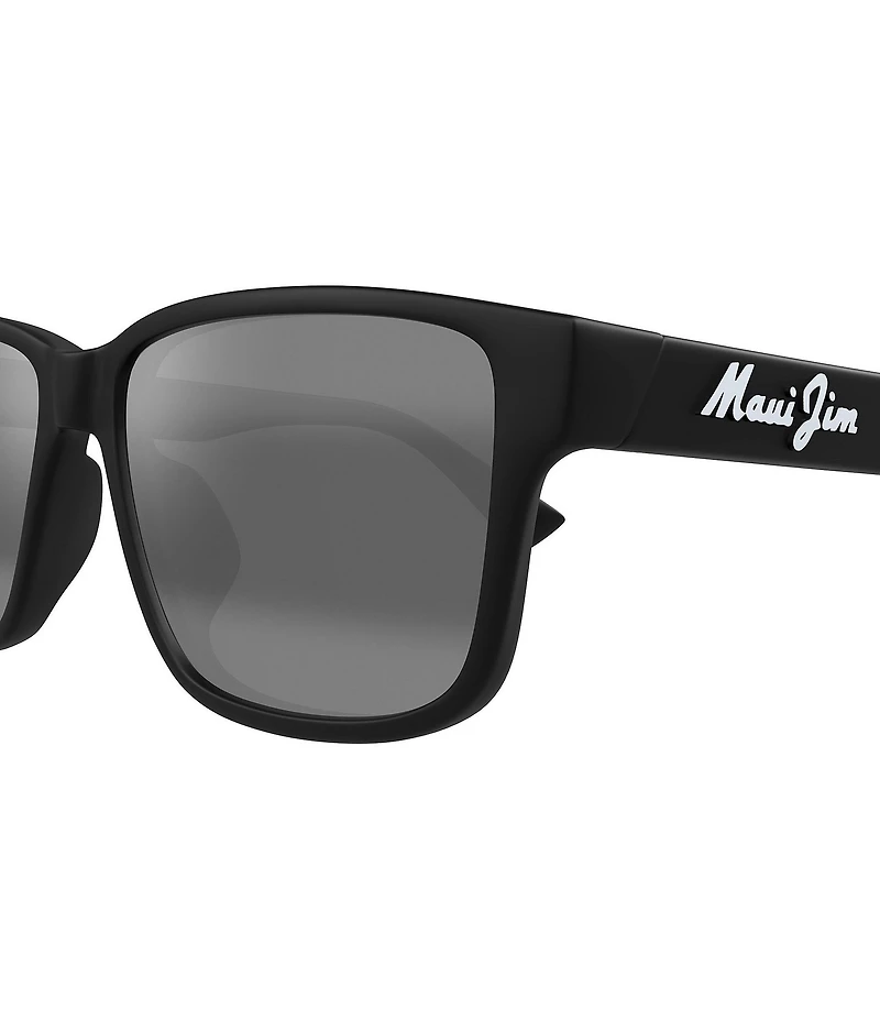 Maui Jim Men's Kuniahi AF Polarized Plus 2 58mm Rectangle Sunglasses