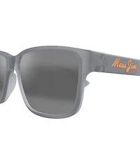 Maui Jim Men's Kuniahi AF Polarized Plus 2 58mm Rectangle Sunglasses