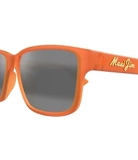 Maui Jim Men's Kuniahi AF Polarized Plus 2 58mm Rectangle Sunglasses