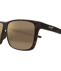 Maui Jim Men's Lehopulu 58mm Polarized Rectangle Sunglasses