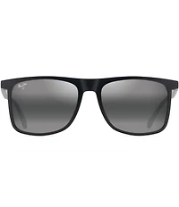 Maui Jim Men's Makamae PolarizedPlus2® 56mm Square Sunglasses