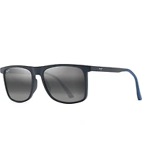 Maui Jim Men's Makamae PolarizedPlus2® 56mm Square Sunglasses