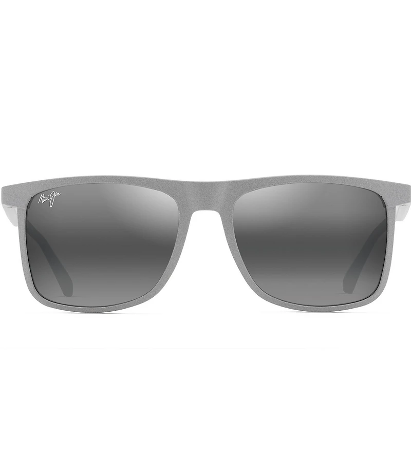 Maui Jim Men's Makamae PolarizedPlus2® 56mm Square Sunglasses