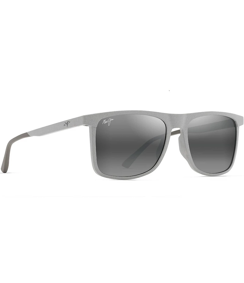 Maui Jim Men's Makamae PolarizedPlus2® 56mm Square Sunglasses