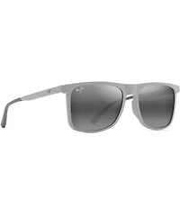 Maui Jim Men's Makamae PolarizedPlus2® 56mm Square Sunglasses