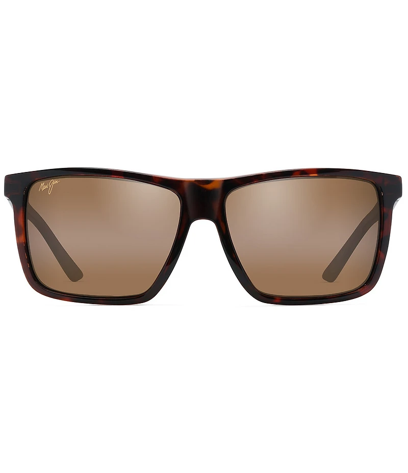 Maui Jim Men's Mamalu Bay PolarizedPlus2® 59.5mm Square Sunglasses