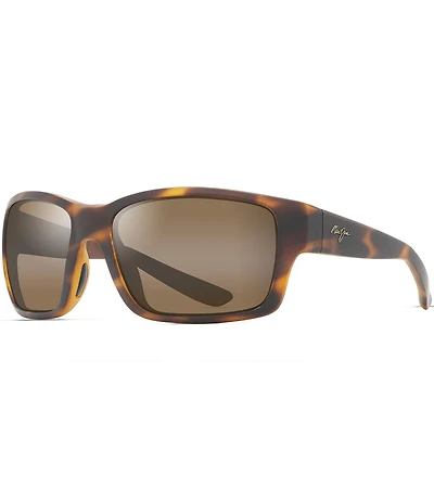 Maui Jim Men's Mangroves PolarizedPlus2® Wrap 60mm Sunglasses