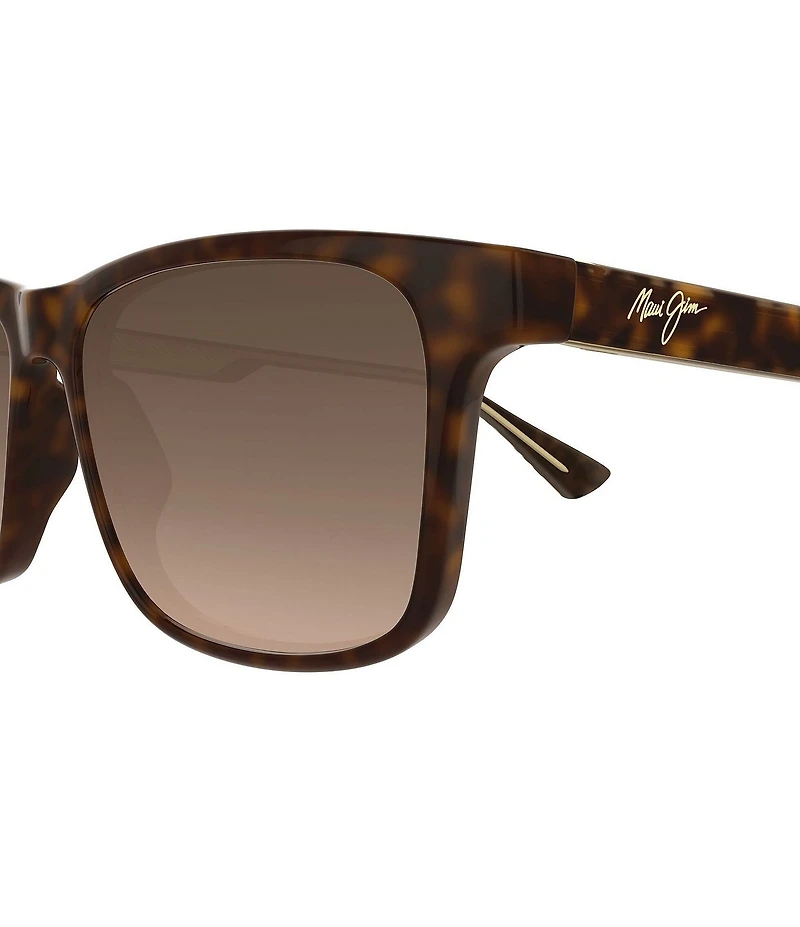 Maui Jim Men's Okina Polarized Plus 2 55mm Rectangle Sunglasses