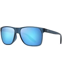 Maui Jim Men's Pailolo PolarizedPlus2® 58.5mm Square Mirrored Sunglasses