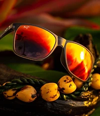 Maui Jim Men's Pailolo PolarizedPlus2® 58.5mm Square Mirrored Sunglasses