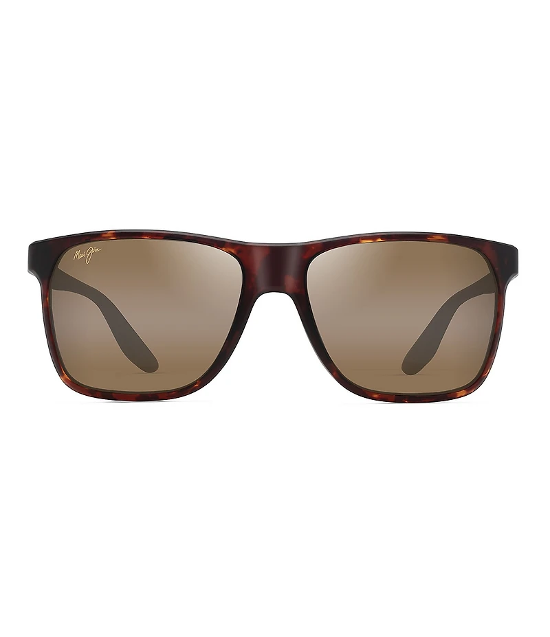 Maui Jim Men's Pailolo PolarizedPlus2® 58.5mm Tortoise Square Sunglasses