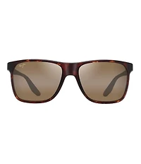 Maui Jim Men's Pailolo PolarizedPlus2® 58.5mm Tortoise Square Sunglasses