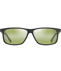 Maui Jim Men's Pulama PolarizedPlus2® 59mm Rectangle Sunglasses
