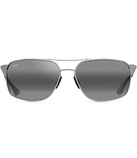 Maui Jim Men's Rectangular Puu Kukui Polarized Sunglasses