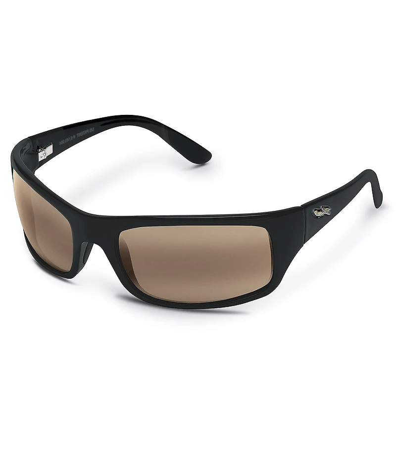 Maui Jim Peahi PolarizedPlus2® Wrap 65mm Sunglasses