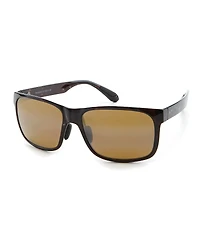 Maui Jim Red Sands PolarizedPlus2® Rectangular 59mm Sunglasses