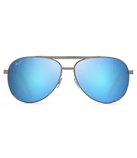 Maui Jim Seacliff PolarizedPlus2® Aviator 54mm Sunglasses