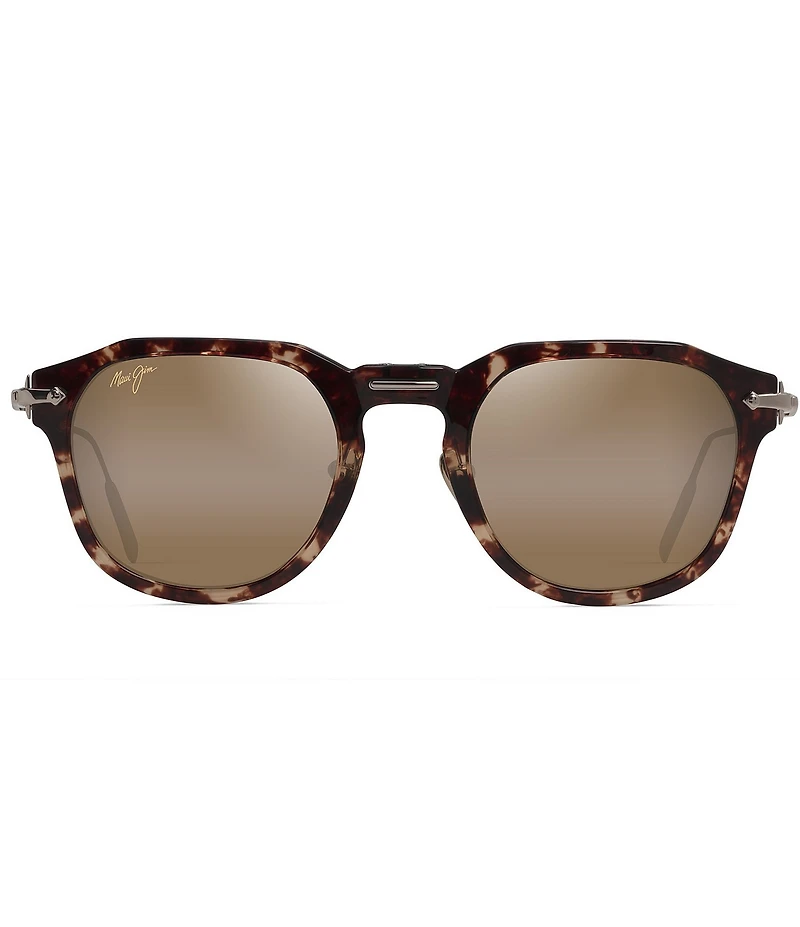 Maui Jim Unisex Alika Round Polarized Sunglasses