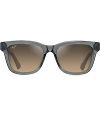 Maui Jim Unisex Hanohano PolarizedPlus2®52mm Square Sunglasses