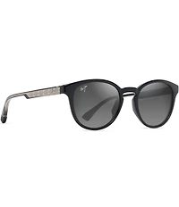 Maui Jim Unisex Hiehie PolarizedPlus2®50mm Round Sunglasses