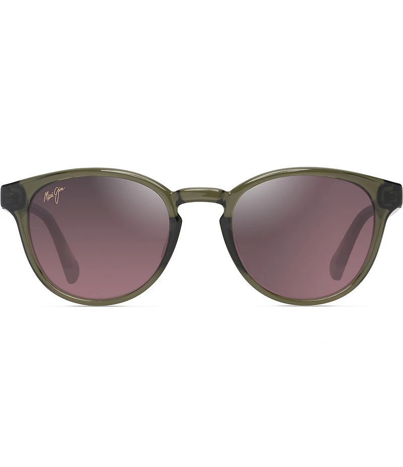 Maui Jim Unisex Hiehie PolarizedPlus2®50mm Round Sunglasses