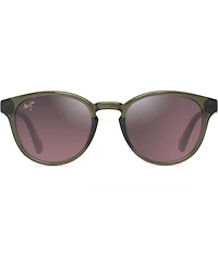 Maui Jim Unisex Hiehie PolarizedPlus2®50mm Round Sunglasses