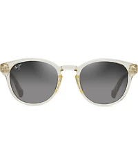 Maui Jim Unisex Hiehie PolarizedPlus2®50mm Round Sunglasses