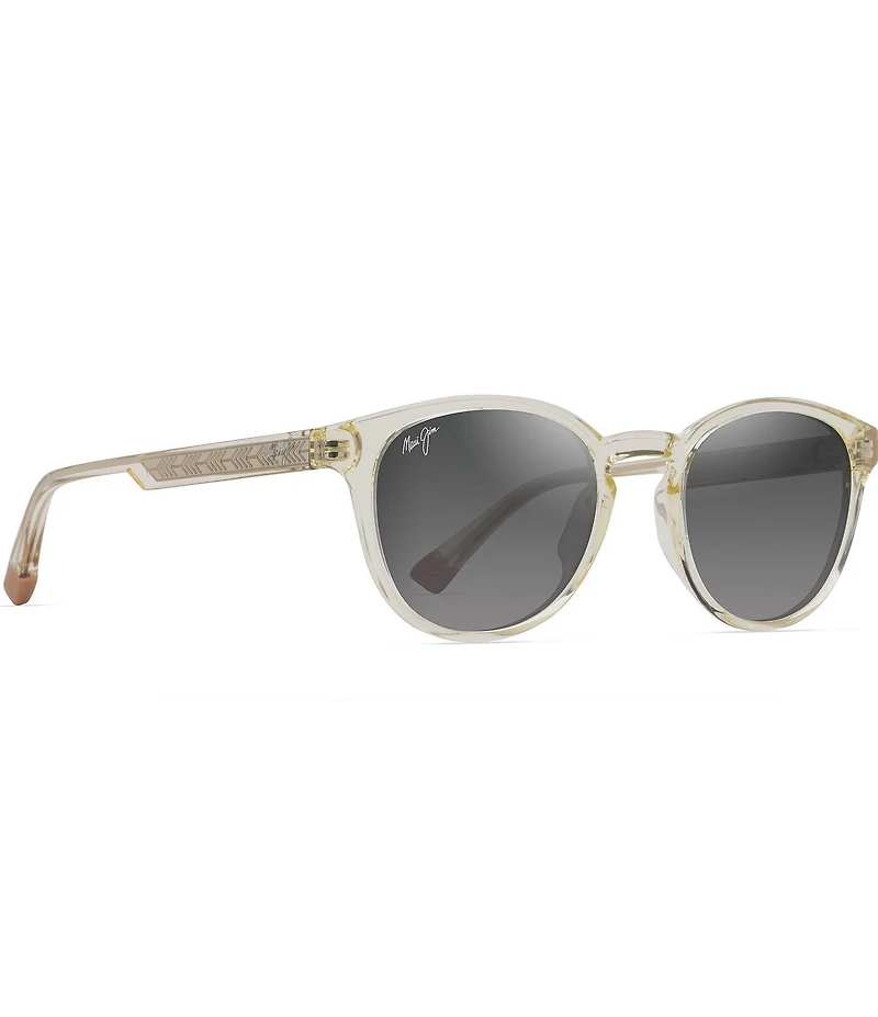 Maui Jim Unisex Hiehie PolarizedPlus2®50mm Round Sunglasses